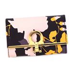Ferragamo（フェラガモ） キーケース 224627 647447 NERO-POLLEN／FUMEE／BONBON