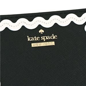 KATE SPADE(ケイトスペード) 二つ折り財布(小銭入れ付) PWRU5715 67 BLACK/CEMENT KATE SPADE(ケイトスペード) 二つ折り財布(小銭入れ付) PWRU5715 67 BLACK/CEMENT