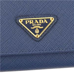 Prada(プラダ) フラップ長財布 1MH132 F0016 BLUETTE Prada(プラダ) フラップ長財布 1MH132 F0016 BLUETTE