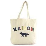 MAISON KITSUNE（メゾンキツネ） トートバッグ  FW17U815-EC  ECRU