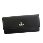 Vivienne Westwood（ヴィヴィアンウエストウッド） フラップ長財布  321522-10083 265 BLACK