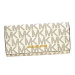 MICHAEL KORS（マイケルコース） F フラップ長財布  35H6GYAE7B  VANILLA/BALLET