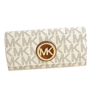 MICHAEL KORS（マイケルコース） F フラップ長財布  35T7GFTE1B  VANILLA/ACRN