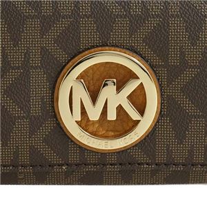 MICHAEL KORS(マイケルコース) F フラップ長財布 35T7GFTE1B BROWN/ACORN MICHAEL KORS(マイケルコース) F フラップ長財布 35T7GFTE1B BROWN/ACORN