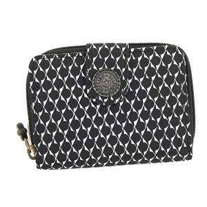 Kipling（キプリング） 二つ折り財布（小銭入れ付）  K13891 K40 MONOCHROME PR