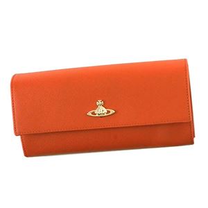 Vivienne Westwood（ヴィヴィアンウエストウッド） フラップ長財布  321522-10083 269 ORANGE