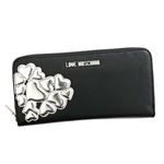 LOVE MOSCHINO（ラブモスキーノ） ラウンド長財布  JC5557 00A NERO/ARGENTO