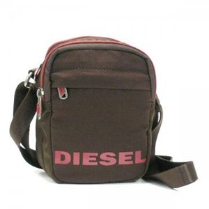 DIESEL（ディーゼル） ナナメガケバッグ ROAD 4 FREEDOM XQ44 T2185 WI/ダークブラウン H18×W13×D7