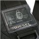 DIESEL(ディーゼル) ベルトバッグ ICONS OF ROCK XQ65 T8013 ブラック H27×W46×D4 - 縮小画像4