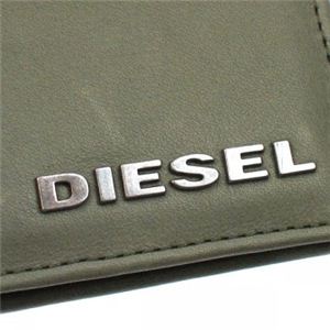 DIESEL（ディーゼル） 二つ折り財布（小銭入れ付） JEM WALLETS XS99 T7434 OL H8.3×W11×D1.5