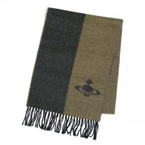 Vivienne Westwood(ヴィヴィアンウエストウッド) マフラー 2 F558 5 ベージュ L182W31 - 拡大画像