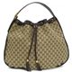 Gucci(グッチ) ショルダーバッグ INTERLOCKING ICON 223951 9643 ベージュ/ダークブラウン H39XW45XD4