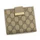 Gucci(グッチ) Wホック財布 ICON BAR 212090 8496 グレー H11XW12XD3.5