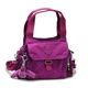 Kipling（キプリング） ハンドバッグ BASIC K13655 217 ダークパープル H19×W26×D14