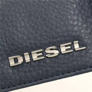 DIESEL（ディーゼル） 二つ折り財布（小銭入れ付） BEAT T HE TIME XS40 T6067 ブルー