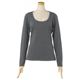 MAXMARA WEEKEND（マックスマーラウィークエンド） レディースTシャツ 2 59860809000 10 グレー L60 S60 W46 S H39