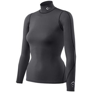 ゴールドウイン C3fit（シースリーフィット） パフォーマンスハイネック L／S ウィメンズ 3FW01103 ブラック M