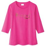 バタフライ（Butterfly） 43939 F‐TS43939 Tシャツ 【卓球ウエア／レディース】 ロゼ L