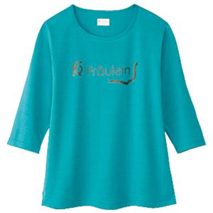 バタフライ（Butterfly） 43939 F‐TS43939 Tシャツ 【卓球ウエア／レディース】 グリーン L