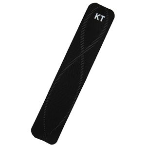 KT TAPE PRO（KTテーププロ） パウチタイプ 5枚入り ブラック　（キネシオロジーテープ　テーピング） - 拡大画像