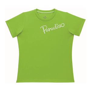 PARADISO（パラディーゾ） 半袖プラクティスシャツ 52CL1A ライムグリーン L - 拡大画像