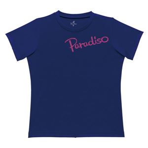 PARADISO（パラディーゾ） 半袖プラクティスシャツ 52CL1A ネイビー M - 拡大画像