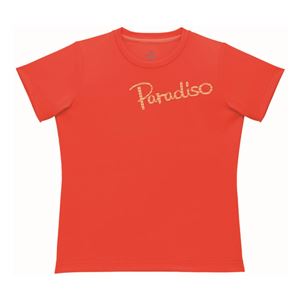 PARADISO（パラディーゾ） 半袖プラクティスシャツ 52CL1A オレンジ L - 拡大画像