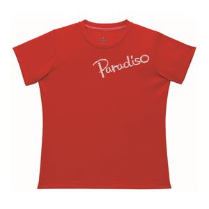 PARADISO（パラディーゾ） 半袖プラクティスシャツ 52CL1A レッド L - 拡大画像