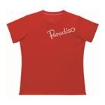 PARADISO（パラディーゾ） 半袖プラクティスシャツ 52CL1A レッド L