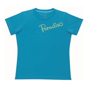 PARADISO（パラディーゾ） 半袖プラクティスシャツ 52CL1A ターコイズ L - 拡大画像