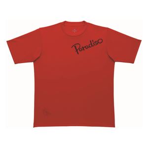 PARADISO（パラディーゾ） 半袖プラクティスシャツ 52CM1A レッド LL - 拡大画像