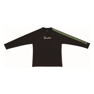 PARADISO（パラディーゾ） 長袖プラクティスシャツ 52CM1F ブラック L - 拡大画像
