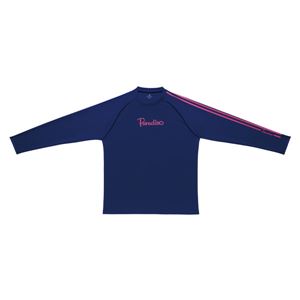 PARADISO（パラディーゾ） 長袖プラクティスシャツ 52CM1F ネイビー L - 拡大画像