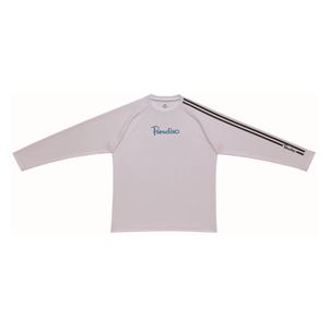 PARADISO（パラディーゾ） 長袖プラクティスシャツ 52CM1F ホワイト M - 拡大画像
