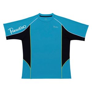 PARADISO（パラディーゾ） プラクティスシャツ 93CM1A ターコイズ L - 拡大画像