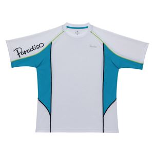 PARADISO（パラディーゾ） プラクティスシャツ 93CM1A ホワイト M - 拡大画像