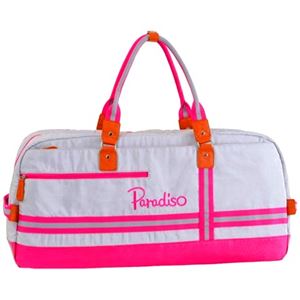 PARADISO（パラディーゾ） ワイドラケットバッグ TRA310 シルバーグレー - 拡大画像