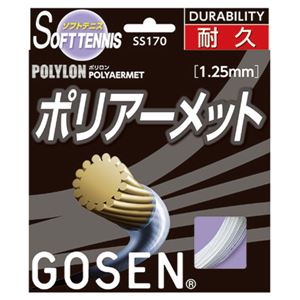 GOSEN（ゴーセン） ポリロン ポリアーメット SS170W - 拡大画像