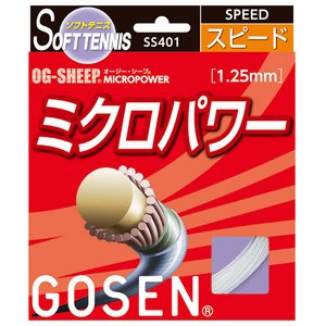 GOSEN(ゴーセン) オージー・シープ ミクロパワー ミルキーホワイト SS401MW 商品画像