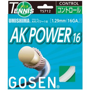 GOSEN（ゴーセン） ウミシマ AKパワー16 TS712W - 拡大画像