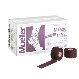 Mueller(ミューラー) Mテープ チームカラー38mm マルーン 32個セット 130828 商品画像