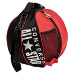 CONVERSE（コンバース） ボールケース1個入れ C1361097 ブラック×レッド
