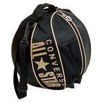 CONVERSE（コンバース） ボールケース1個入れ C1361097 ブラック×ゴールド
