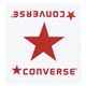 CONVERSE（コンバース） ハンドタオル CB111904 ホワイト×レッド 【3個セット】 - 縮小画像1