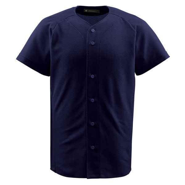 デサント（DESCENTE） フルオープンシャツ （野球） DB1010 ネイビー XO b04