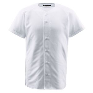 デサント（DESCENTE） フルオープンシャツ （野球） DB1010 Sホワイト L - 拡大画像