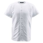 デサント(DESCENTE) フルオープンシャツ (野球) DB1010 Sホワイト L