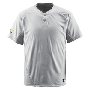 デサント(DESCENTE) ベースボールシャツ(2ボタン) (野球) DB201 シルバー XA 商品画像