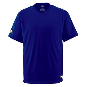 デサント(DESCENTE) ベースボールシャツ(Vネック) (野球) DB202 ロイヤル XA 商品画像
