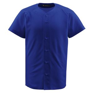 デサント（DESCENTE） ジュニアフルオープンシャツ （野球） JDB1010 ロイヤル 50 - 拡大画像